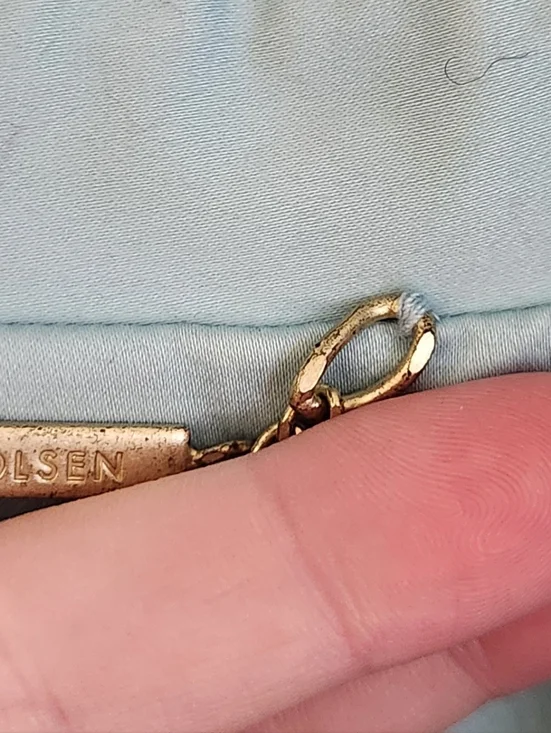 Womens Sigrid Olsen Button Down Pea Coat Light Blue Size Petite L #1171 - Picture 2 of 5